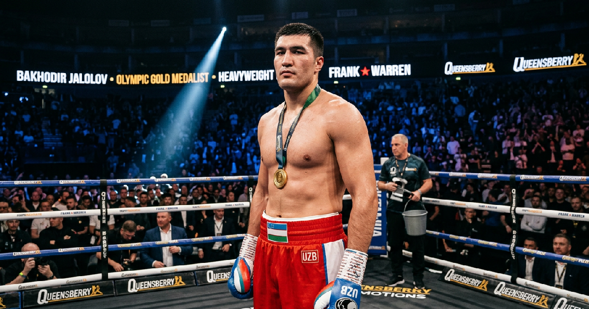 Queensberry Brands Bakhodir Jalolov the Sleeping Giant of Heavyweights