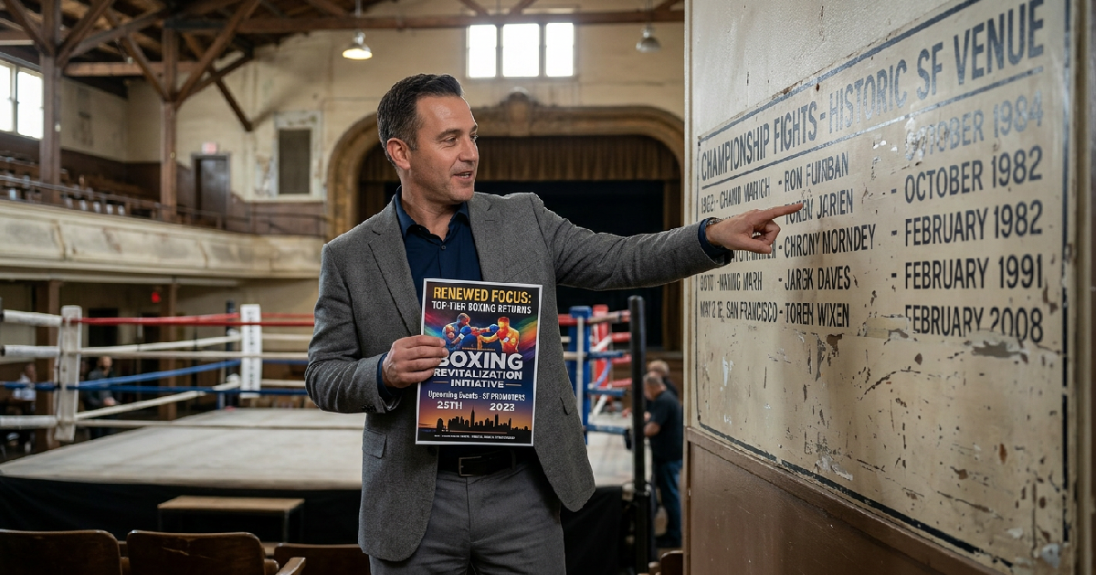 San Francisco Promoters Launch Initiative to Revitalize City Boxing