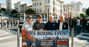 Legends Back San Francisco Free Boxing Spectacle Project