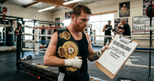 Saul Canelo Alvarez demands $150 million to box David Benavidez