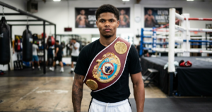 Shakur Stevenson Repeatedly Denies Reports of Devin Haney Fight Talks