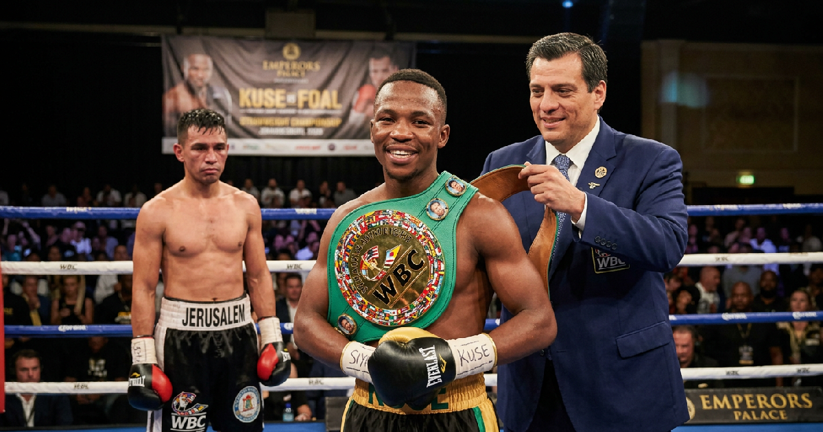 Siya Kuse Claims WBC Strawweight Title from Jerusalem in Rematch Outcome
