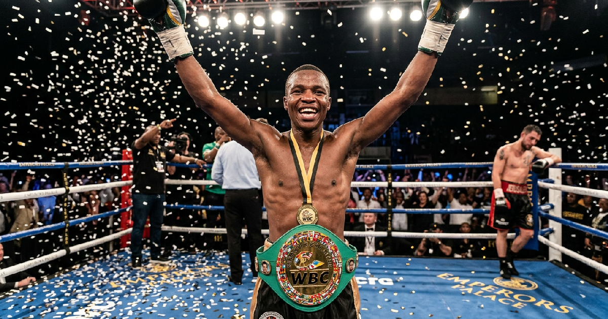 Siyakholwa Kuse claims WBC strawweight title in historic win over Melvin Jerusalem
