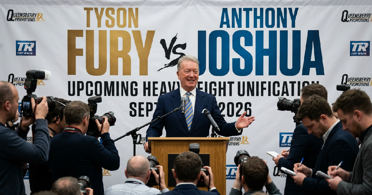 Tyson Fury Opponent Announcement Expected Next Week, Frank Warren Confirms