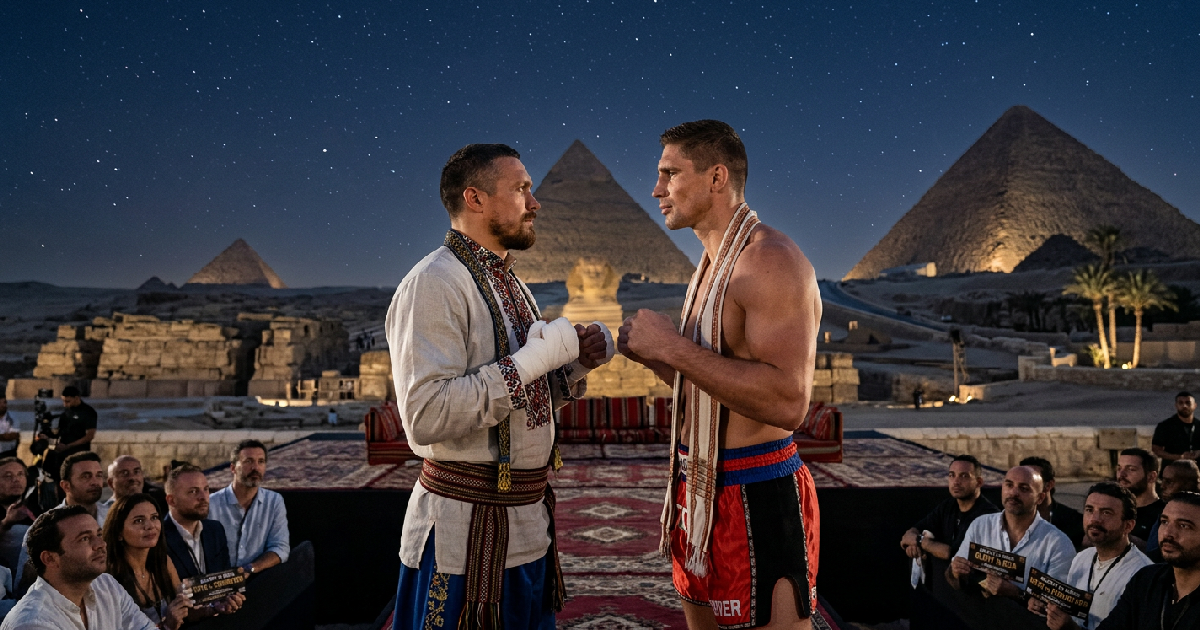 Usyk vs Verhoeven Glory in Giza Tickets Near Sell Out for Desert Spectacle
