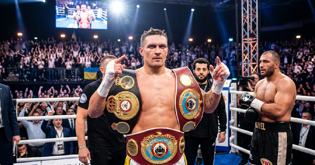 Usyk vs Kabayel Heavyweight Title Clash Targeted for Germany