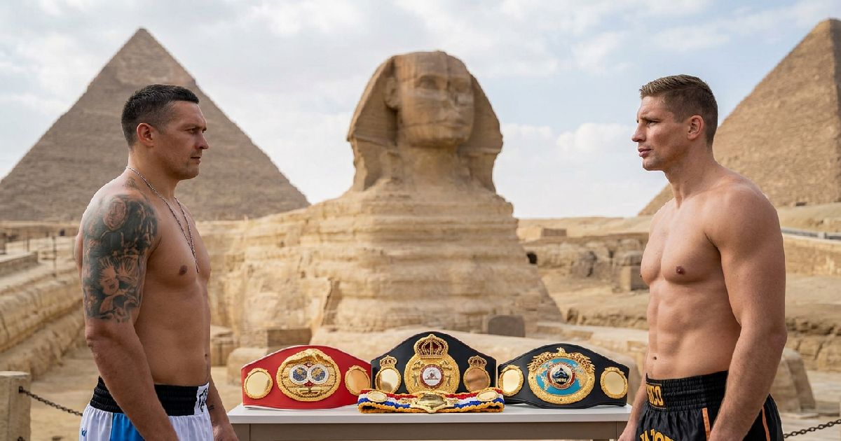 Usyk vs Verhoeven: Start Time, Undercard, and How to Watch Glory in Giza Fight
