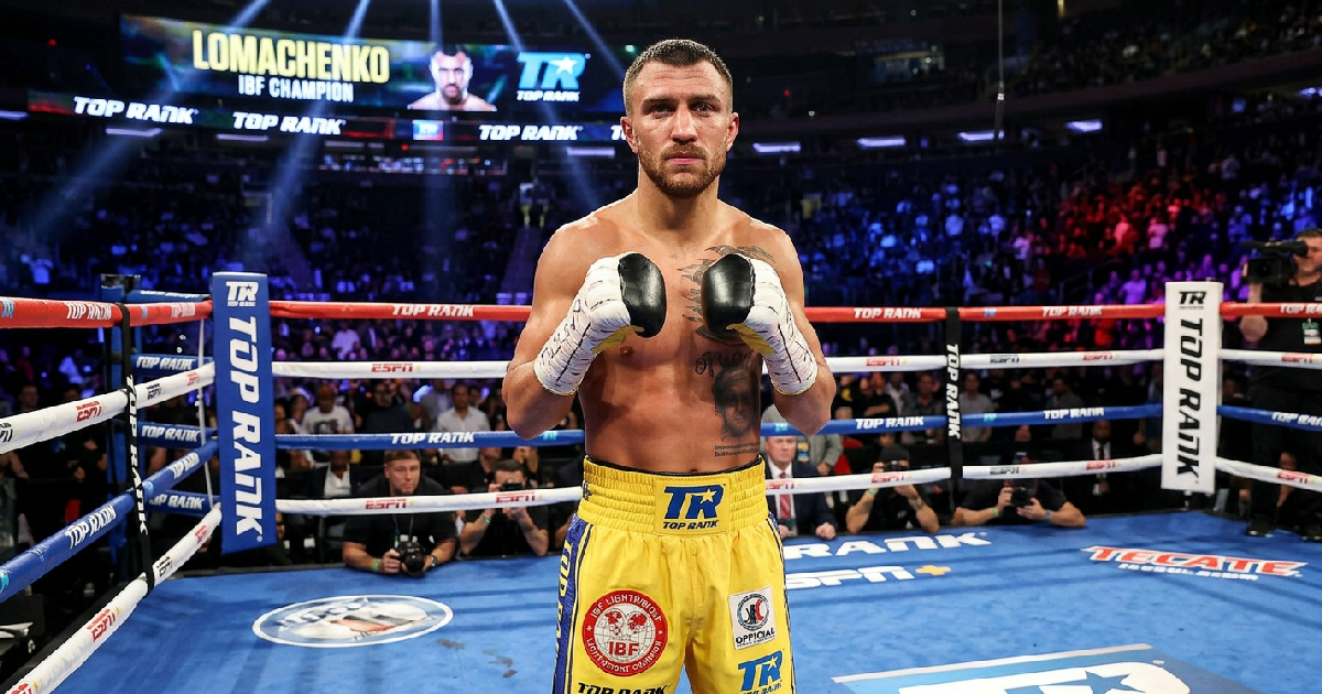Vasiliy Lomachenko Targets Return to Boxing Ring Following Recent Title Success