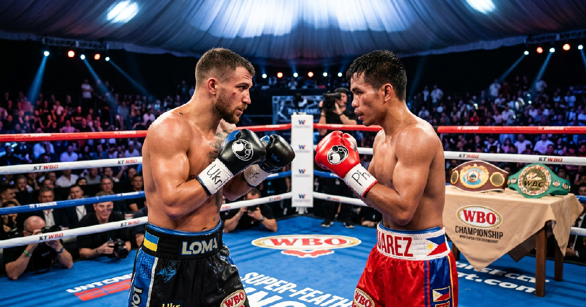 Vasiliy Lomachenko targets Charly Suarez for fall 2026 comeback bout