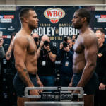 Wardley and Dubois Complete Weigh-In for WBO Heavyweight Championship Collision