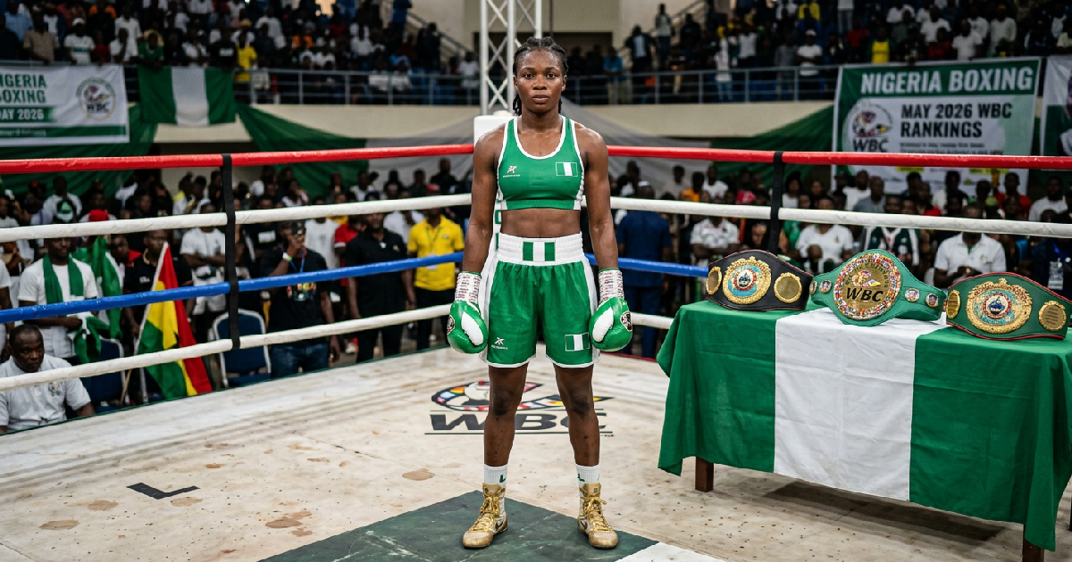 Elizabeth Oshoba ranks world number 4 featherweight in WBC May 2026 ratings