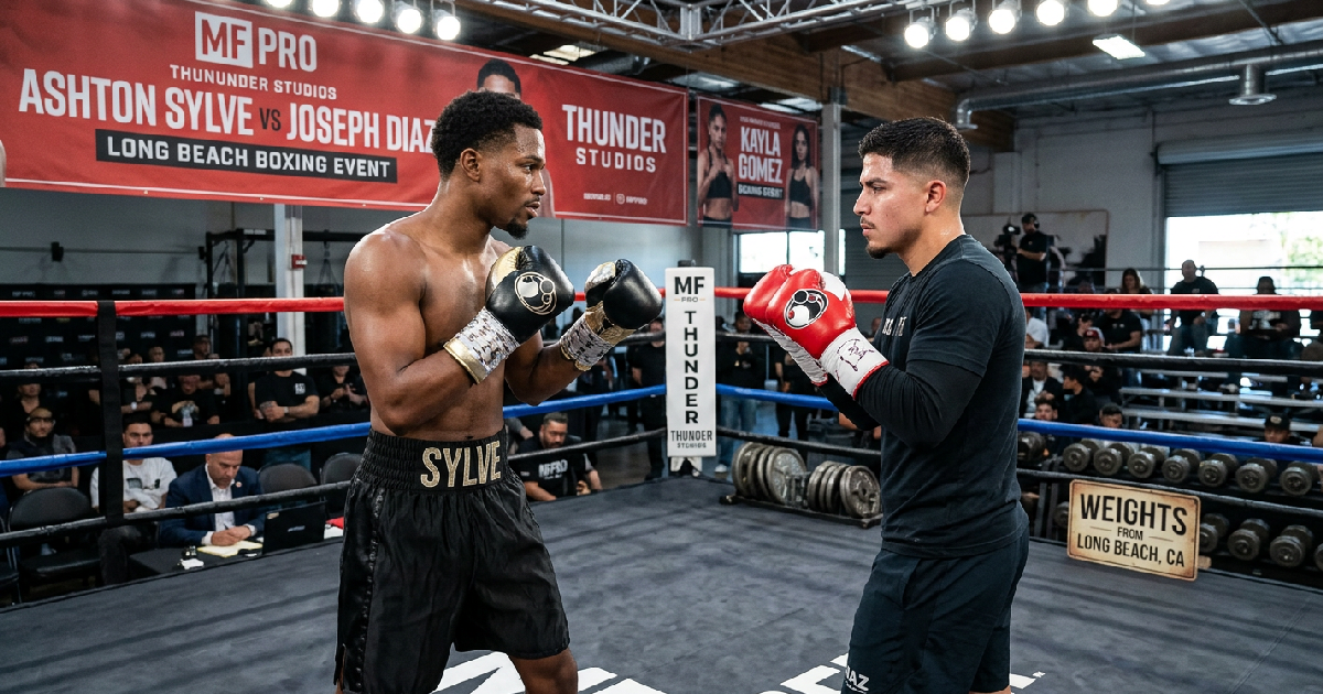MF Pro announces Ashton Sylve to fight Joseph Diaz on June 19