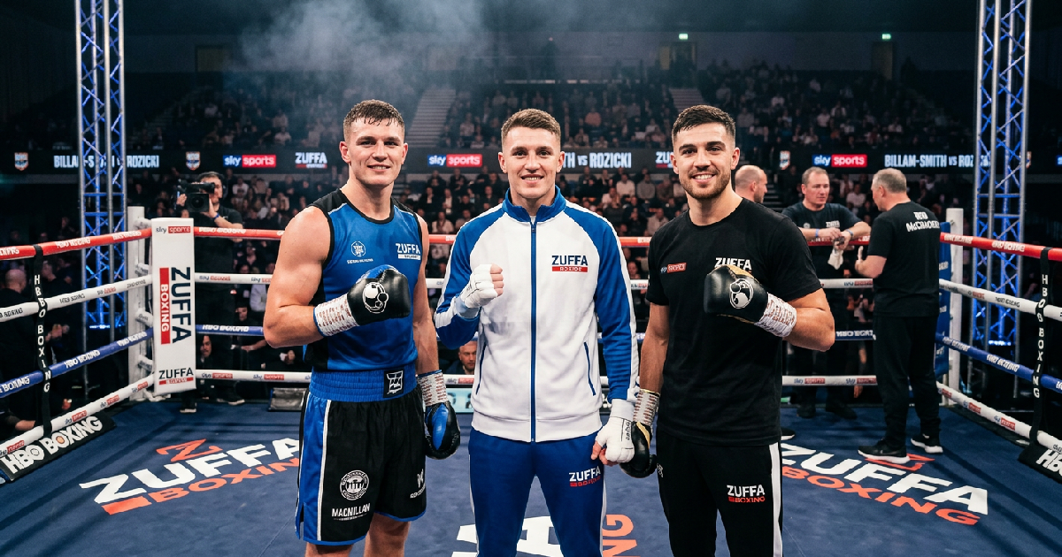 Zuffa Boxing Signs British Trio Sam Hickey, Leon Hughes, and Max MacMillan for June Debut