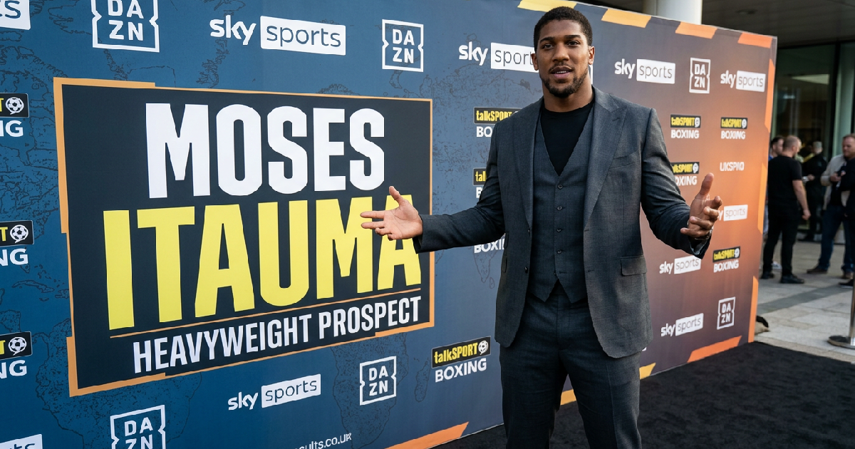 Anthony Joshua calls on Tyson Fury to fight Moses Itauma in August