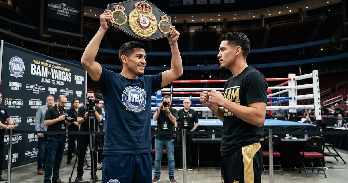 Antonio Vargas re-established as bantamweight titleholder for June 13 fight