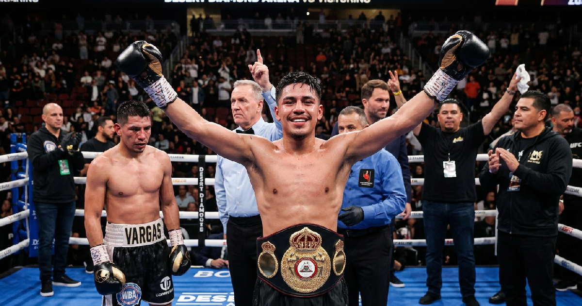 Jesse Rodriguez stops Antonio Vargas in sixth round for bantamweight belt