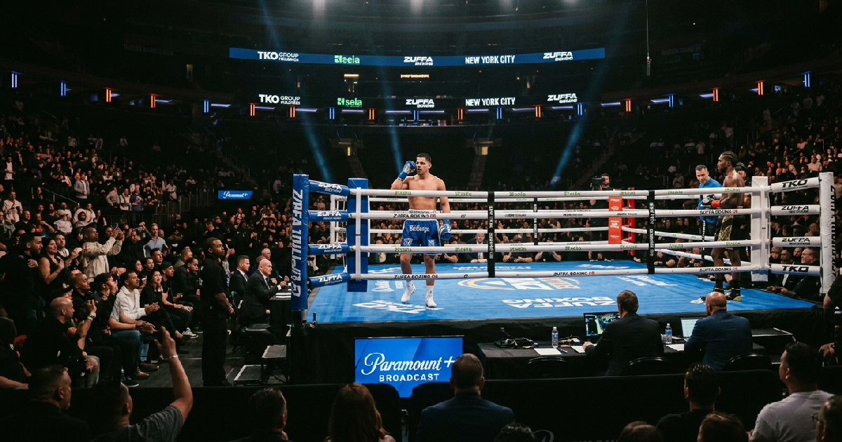 Edgar Berlanga fights Steven Butler in Zuffa Boxing's NYC debut