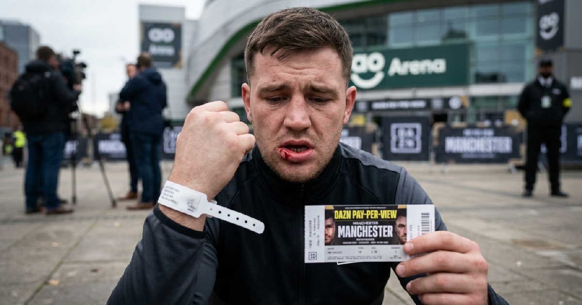 Charlie Roberts withdraws from Armz Korleone fight due to mouth injury