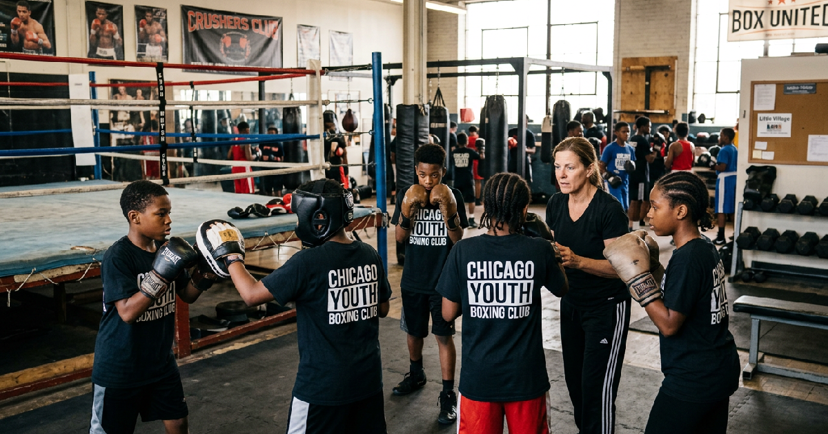 Home 1 Sally Hazelgrove's Crushers Club serves over 500 youth in Englewood