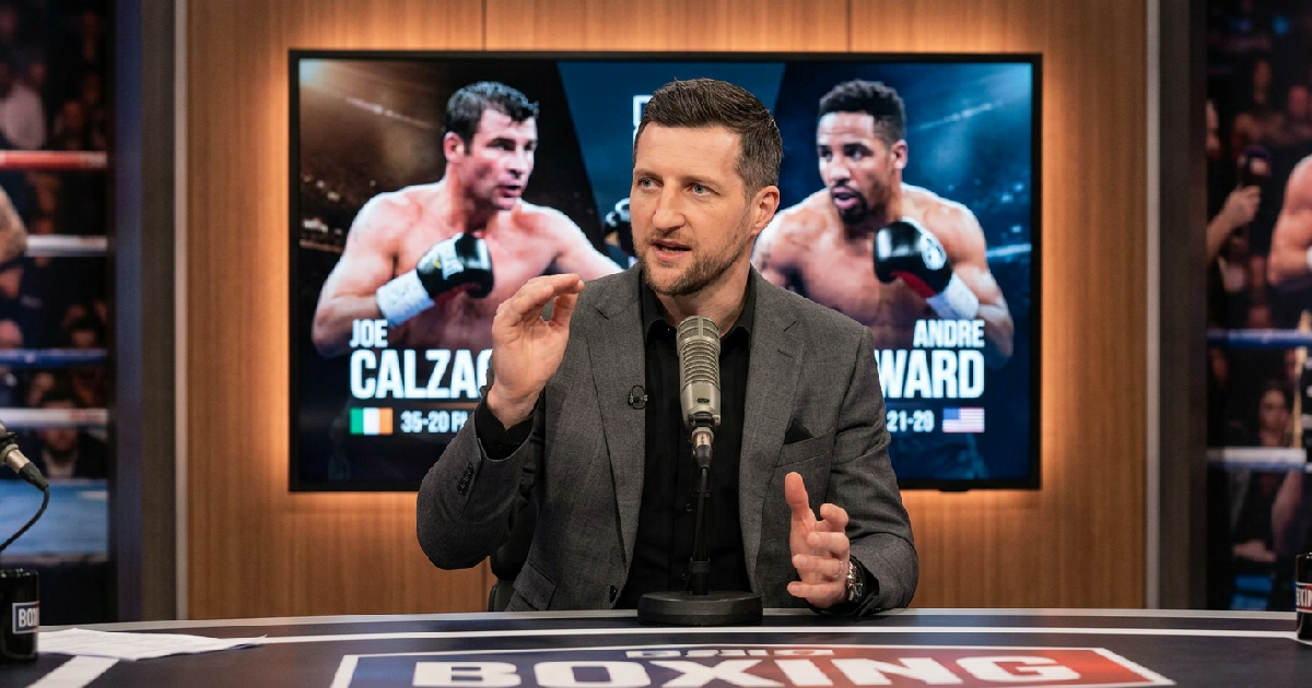 Carl Froch predicts Joe Calzaghe vs Andre Ward: Carl Froch backs Andre Ward to beat Joe Calzaghe in hypothetical clash