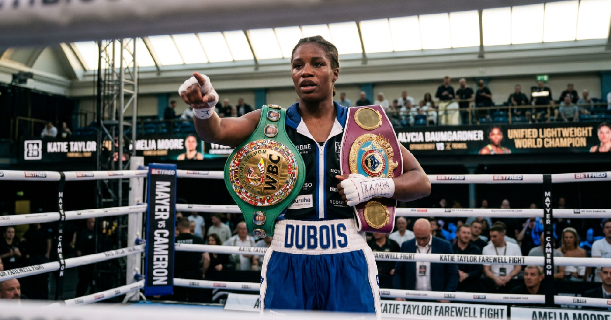 Caroline Dubois targets Alycia Baumgardner, calls her "lost" without opponents