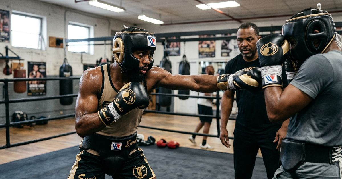 Chris Algieri reports Jaron Ennis breaking ribs in sparring for Xander Zayas fight