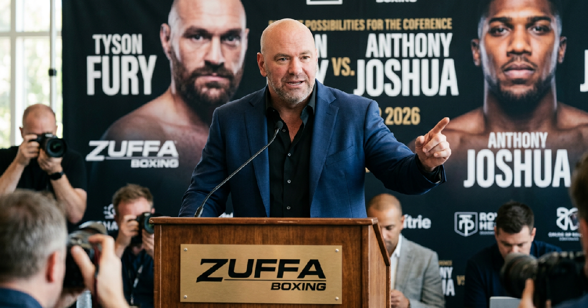 Dana White claims intimate knowledge of Fury-Joshua deal despite promoter pushback
