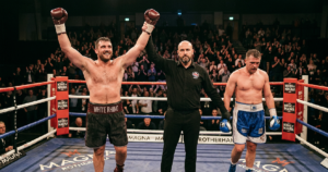 Dave Allen secures points victory over Ross McGuigan in Rotherham comeback 2 Dave Allen vs Ross McGuigan: Dave Allen secures points victory over Ross McGuigan in Rotherham comeback