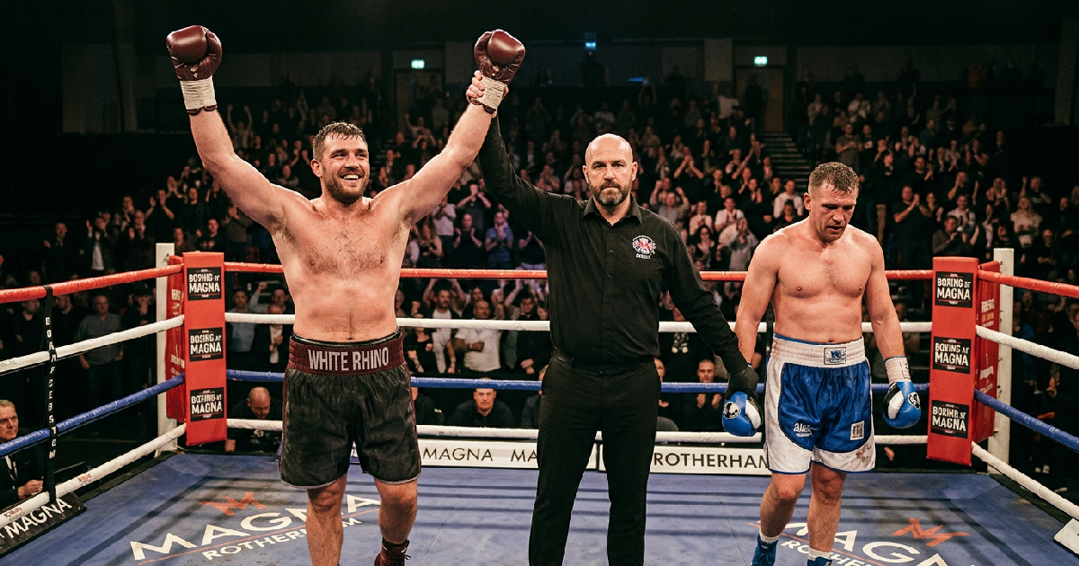 Dave Allen vs Ross McGuigan: Dave Allen secures points victory over Ross McGuigan in Rotherham comeback