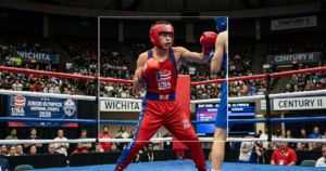 Devin Del Llano wins 138lbs junior bout at Junior Olympics in Wichita 5 Devin Del Llano wins 138lbs junior bout at Junior Olympics in Wichita