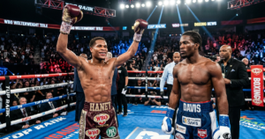 Devin Haney calls out Keyshawn Davis for WBO welterweight title defense