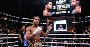 Devin Haney targets Shakur Stevenson superfight over Keyshawn Davis mandatory bout