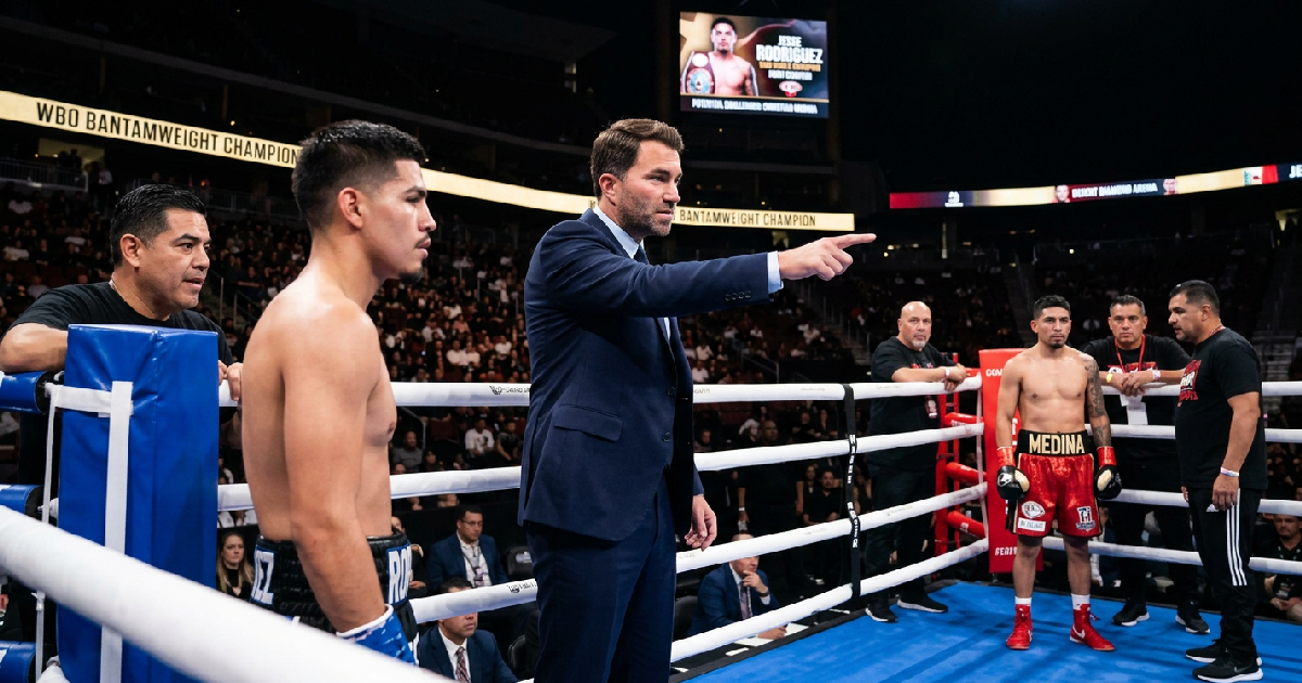 Home 1 Eddie Hearn names Christian Medina as potential next opponent for Jesse Bam Rodriguez
