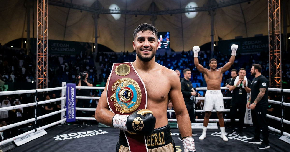 Eddie Hearn targets Hamzah Sheeraz for July 25 Jeddah Superdome title defense