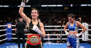 Elif Nur Turhan defends world title against Gabriela Tellez via 96-94 decision 3 Elif Nur Turhan defends world title against Gabriela Tellez via 96-94 decision