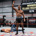 Elijah Holyfield defeats Kai Kavari in 74-second EVOLVE debut match