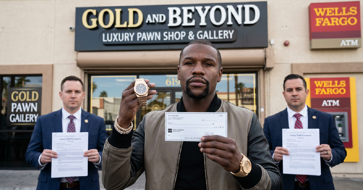 Home 1 Floyd Mayweather Jr. charged with grand larceny over $200,000 bad check