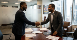 Frank Martin signs managerial contract with Fighters First Management on June 3
