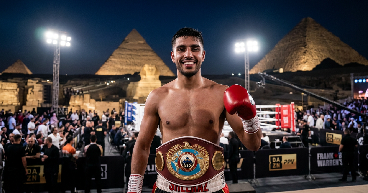 Hamzah Sheeraz stops Alem Begic in second round for WBO title