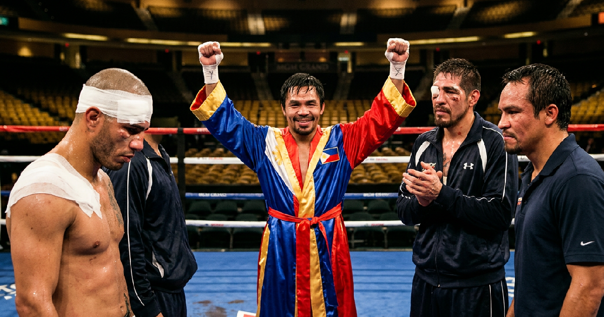 How Manny Pacquiao became an eight-division boxing champion