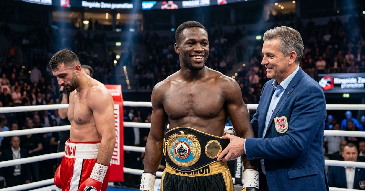 Home 1 IBF overturns fight result, awards Franklyn Dwomoh split decision win