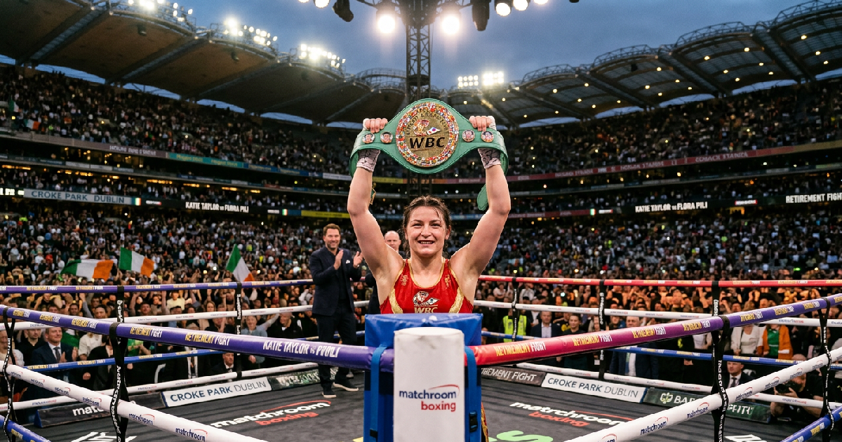 Katie Taylor targets vacant WBC title in Croke Park retirement bout