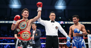 Masamichi Yabuki defends IBF Flyweight title against Rene Calixto by unanimous decision