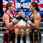 Home 4 Mikaela Mayer challenges Chantelle Cameron for three titles on August 29