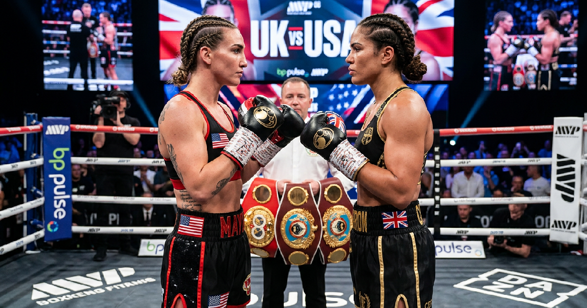 Mikaela Mayer challenges Chantelle Cameron for three titles on August 29