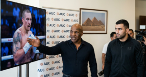 Mike Tyson urges Oleksandr Usyk to fight Agit Kabayel next