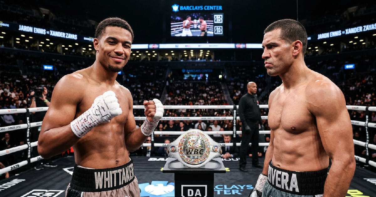 Richard Rivera warns Ben Whittaker his showmanship masks true apprehension