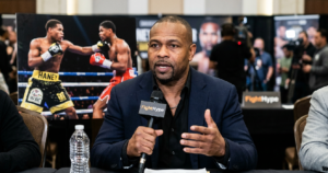Roy Jones Jr. advice to Devin Haney: Roy Jones Jr. warns Devin Haney to reject Shakur Stevenson's 144-pound catchweight de...