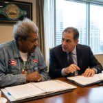 Sampson Lewkowicz and Don King negotiate David Benavidez-Noel Mikaelian unification bout