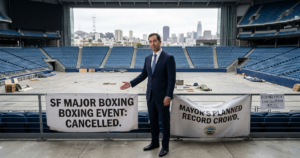 Mayor Daniel Lurie’s plan for record-breaking boxing match collapses